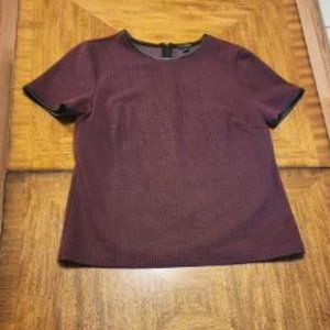 Ann Taylor Maroon Top